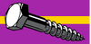 Midwest Fastener Hex Lag Screws Galvanized 1/2 x 10